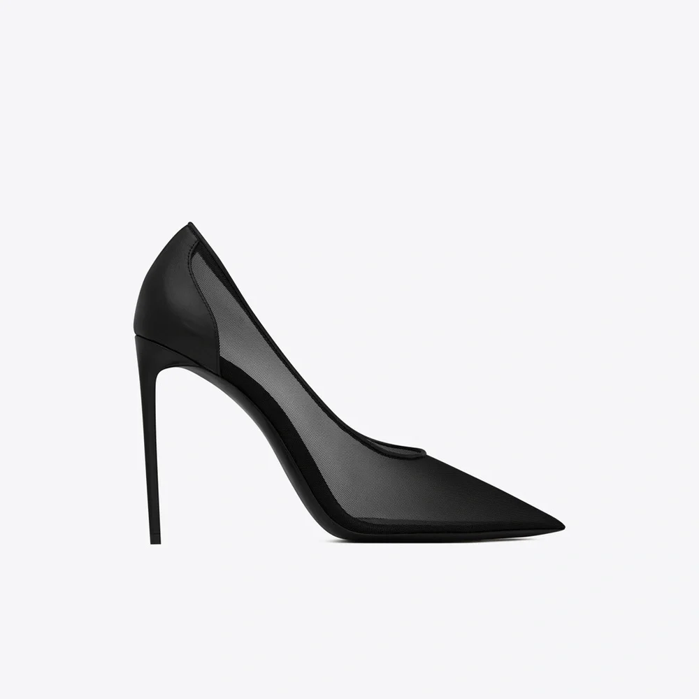 Saint Laurent Tulle Pumps - Picture 1 of 8